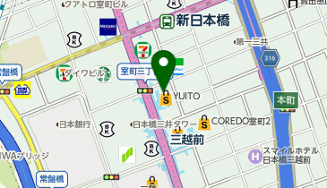 【BoConcept】日本橋店の地図画像