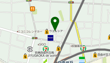 【BoConcept】自由が丘店の地図画像
