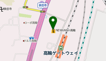 【BoConcept】ニュウマン高輪店の地図画像