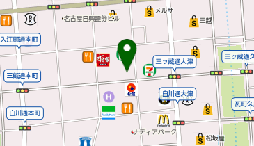 【BoConcept】名古屋栄店の地図画像