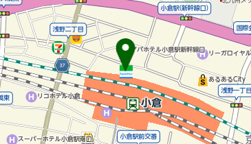 JEWEL CAFE アミュプラザ小倉店の地図画像
