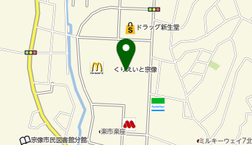 JEWEL CAFE サンリブくりえいと宗像店の地図画像