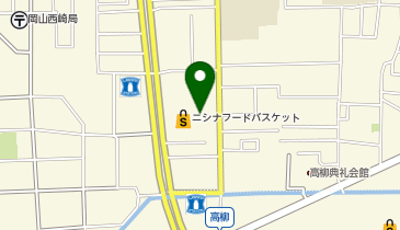 JEWEL CAFE ニシナフードバスケット三門店の地図画像