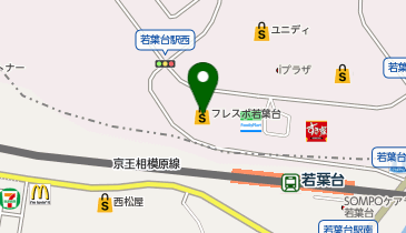 JEWEL CAFE フレスポ若葉台店の地図画像