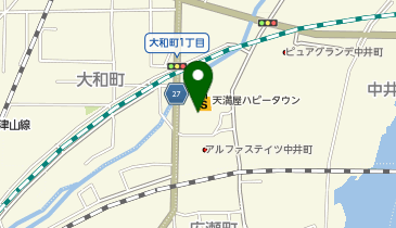 JEWEL CAFE 天満屋ハピータウン岡北店の地図画像