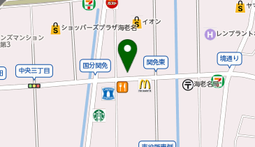 JEWEL CAFE 海老名店の地図画像