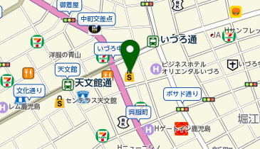 JEWEL CAFE マルヤガーデンズ店の地図画像