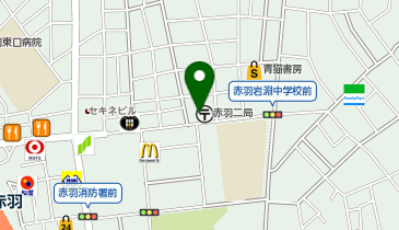 JEWEL CAFE 赤羽店の地図画像
