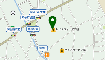 JEWEL CAFE レイクウォーク岡谷店の地図画像