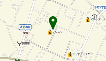 JEWEL CAFE マルエツ朝霞店の地図画像