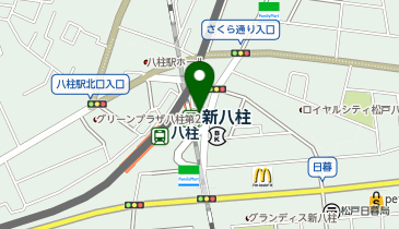 JEWEL CAFE 新八柱駅前店の地図画像