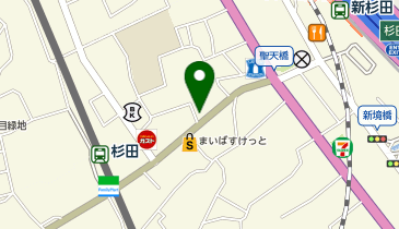 JEWEL CAFE 杉田店の地図画像