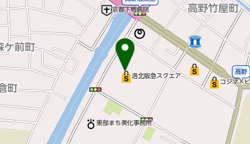 JEWEL CAFE 洛北阪急スクエア店の地図画像