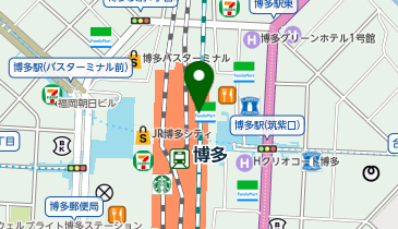 JEWEL CAFE アミュプラザ博多店の地図画像