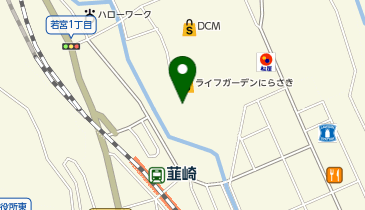 JEWEL CAFE ライフガーデン韮崎店の地図画像