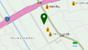 JEWEL CAFE イオンモール出雲店の地図画像