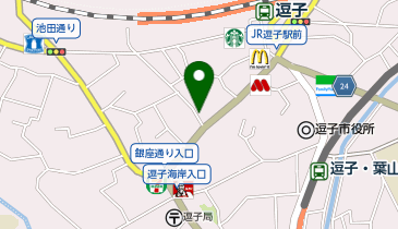 JEWEL CAFE 逗子店の地図画像