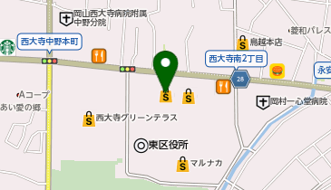 JEWEL CAFE 天満屋ハピーズ西大寺モール店の地図画像