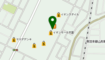 JEWEL CAFE イオンモール天童店の地図画像