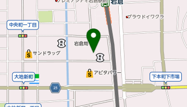 JEWEL CAFE アピタパワー岩倉店の地図画像