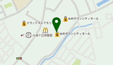 JEWEL CAFE ゆめタウンシティモール店の地図画像