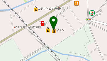 JEWEL CAFE イオン多賀城店の地図画像