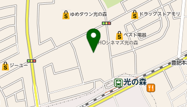 JEWEL CAFE ゆめタウン光の森店の地図画像