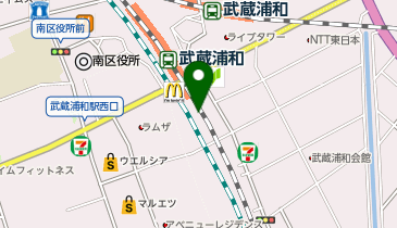 JEWEL CAFE 武蔵浦和マーレ店の地図画像