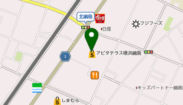 JEWEL CAFE アピタテラス横浜綱島店の地図画像