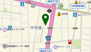 JEWEL CAFE 宮崎ナナイロ店の地図画像