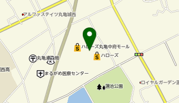 JEWEL CAFE ハローズ丸亀中府店の地図画像