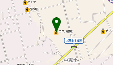 JEWEL CAFE ラスパ御嵩店の地図画像