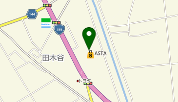 JEWEL CAFE ショッピングモールアスタ店の地図画像