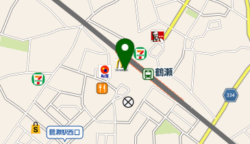 JEWEL CAFE 東武ストア鶴瀬駅ビル店の地図画像