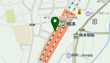 JEWEL CAFE アミュプラザくまもと店の地図画像