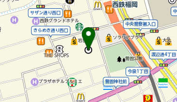 REVIVE KITCHEN THREE 岩田屋本店の地図画像