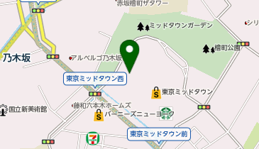 REVIVE KITCHEN THREE イセタンサローネ (東京ミッドタウン)の地図画像