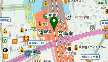 REVIVE KITCHEN THREE イセタン ミラー メイク&コスメティクス ルミネ新宿店の地図画像