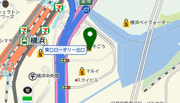 REVIVE KITCHEN THREE そごう横浜店の地図画像