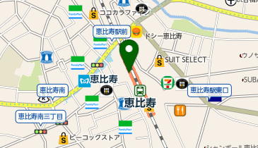 REVIVE KITCHEN THREE イセタン ミラー メイク&コスメティクス アトレ恵比寿店の地図画像