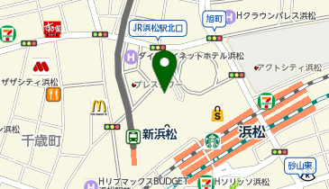 REVIVE KITCHEN THREE 遠鉄百貨店の地図画像