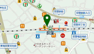 REVIVE KITCHEN THREE イセタン ミラー メイク&コスメティクス ルミネ荻窪店の地図画像