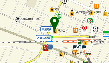 REVIVE KITCHEN THREE イセタン ミラー メイク&コスメティクス 吉祥寺パルコ店の地図画像