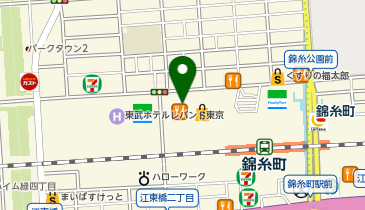 REVIVE KITCHEN THREE アミューズボーテ アルカキット錦糸町店の地図画像