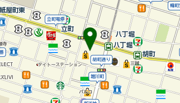 REVIVE KITCHEN THREE 福屋八丁堀本店の地図画像