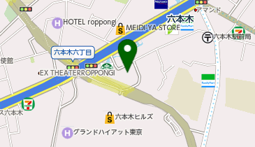 REVIVE KITCHEN THREE フルーツギャザリング 六本木ヒルズの地図画像