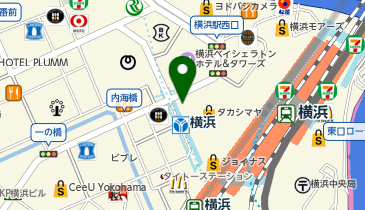 REVIVE KITCHEN THREE 横浜タカシマヤの地図画像