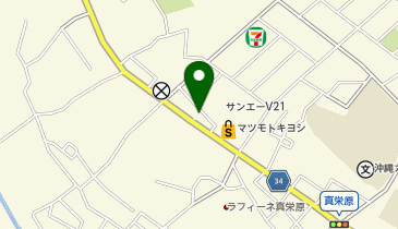 布団巻きのジロー 真栄原店の地図画像