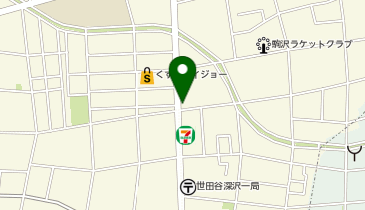 布団巻きのジロー FUTON WASH 自由が丘店の地図画像
