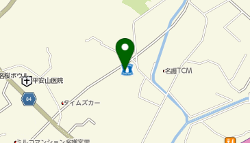 布団巻きのジロー コジロー ローソン名護為又店の地図画像